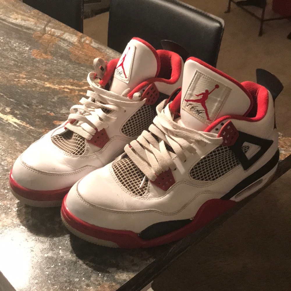 Pair of lightly used Jordan Retro 4’s for sale.